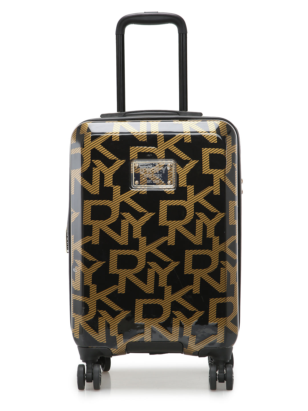 DKNY DECO SIGNATURE Range Black Gold Hard Cabin Luggage – TRUNKHOUSE