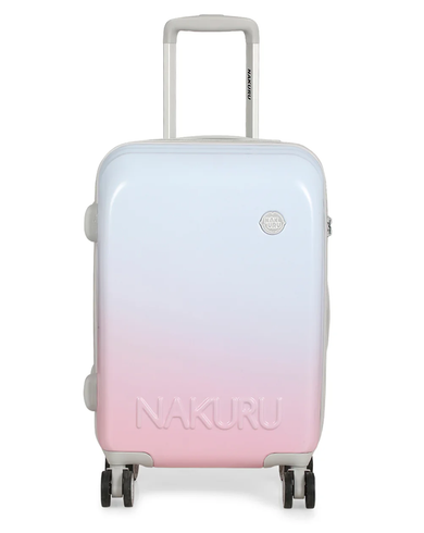 LAKEVIEW EXPEDITION Range Blue-Pink Hard Cabin Luggage