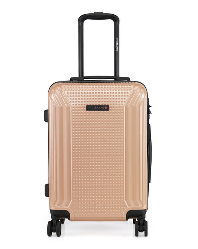 C VERNIER Range Beige Hard Cabin Luggage