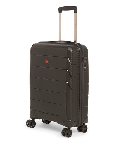 C MATTERHORN Range Black Hard Cabin Luggage