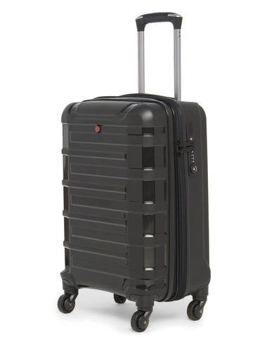 C SION Range Grey & Black Hard Cabin Luggage