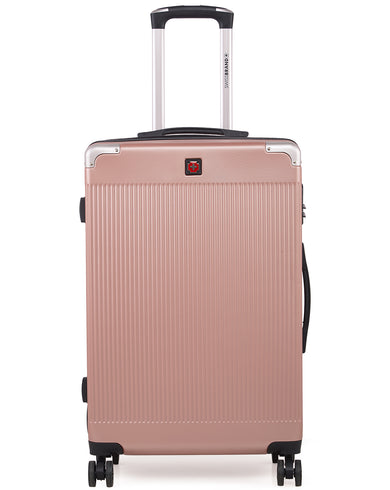 C GENEVE Range Rose Gold Hard Medium Luggage