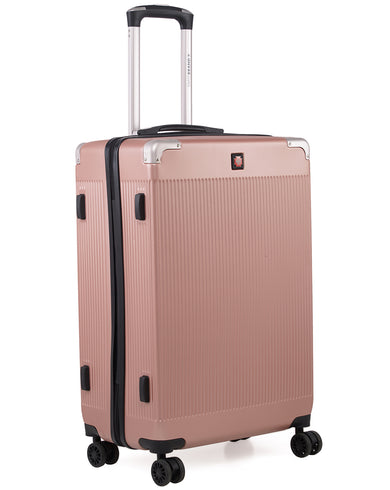 C GENEVE Range Rose Gold Hard Medium Luggage