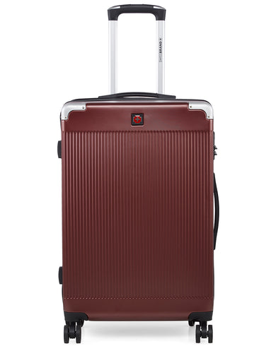 C GENEVE Range Maroon Hard Medium Luggage