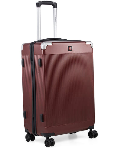 C GENEVE Range Maroon Hard Medium Luggage