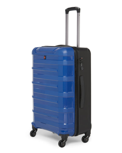 C SION Range Dark Blue & Black Hard Medium Luggage