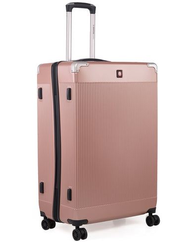 C GENEVE Range Rose Gold Hard Large Luggage