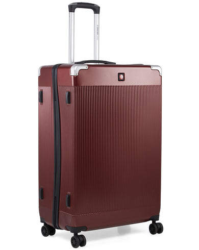 C GENEVE Range Maroon Hard Large Luggage