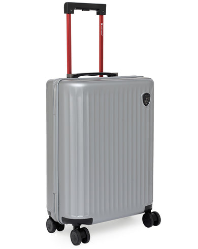 SMARTLUGGAGE Range Silver Hard Cabin Luggage