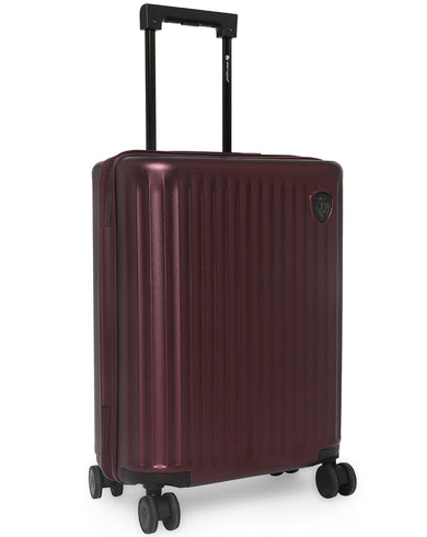 SMARTLUGGAGE Range Burgundy Hard Cabin Luggage