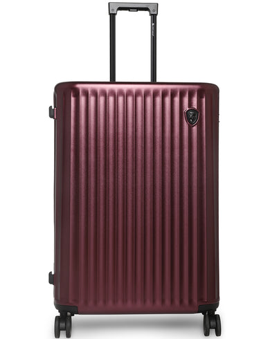 SMARTLUGGAGE Range Burgundy Hard Large Luggage