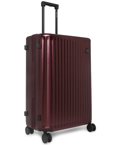 SMARTLUGGAGE Range Burgundy Hard Large Luggage