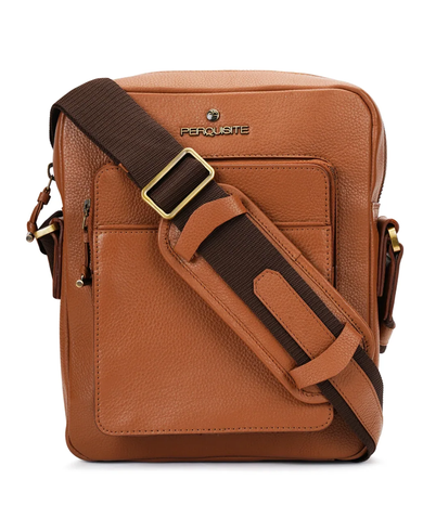 STACY Range Dark Tan Soft One Size Crossbody