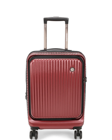 Y2K LUXE Range Wine Red Hard Cabin Luggage