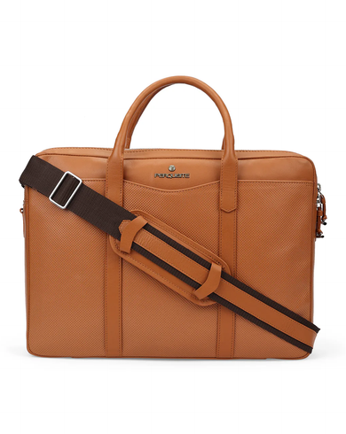 STEVE Range Hermes Tan Soft One Size Briefcase