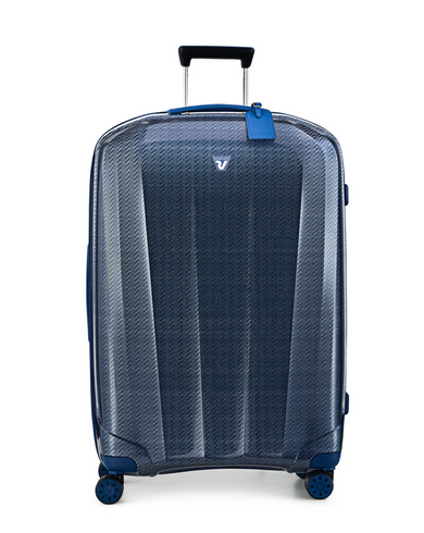 WE ARE TEXTURE Range Blue Hard Large Luggage