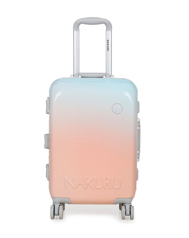 SUNSET SPINNER Range Blue Orange Hard Cabin Luggage
