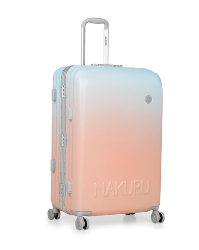 SUNSET SPINNER Range Blue Orange Hard Large Luggage