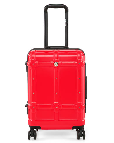 QUANTUM QUEST Range Red Hard Cabin Luggage