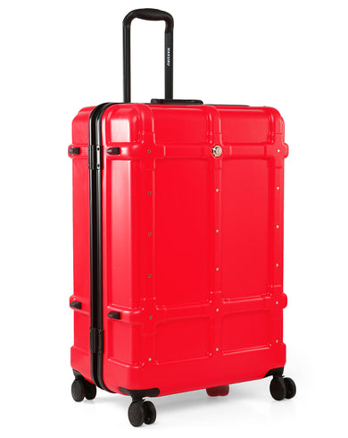 QUANTUM QUEST Range Red Hard Large Luggage