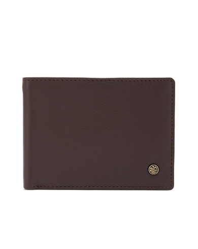 COIN POSHPOCKET SLIM Range Dark Brown Soft One Size Men's Wallet