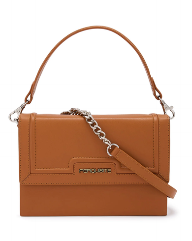 RAINA Range Hermes Tan Soft One Size Shoulder Bag
