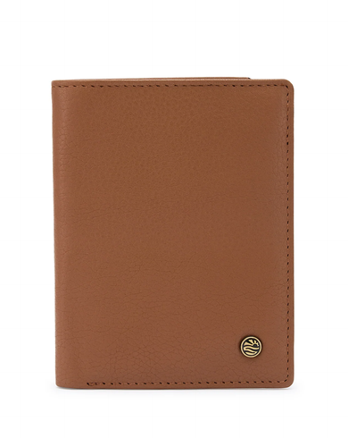 EURO BI-FOLD Range Brown Soft One Size Men's Wallet
