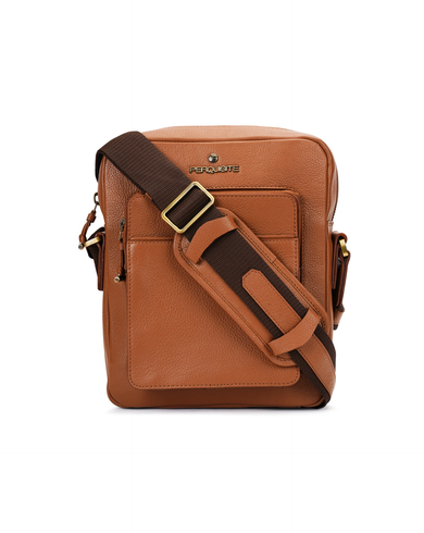 STACY Range Dark Tan Soft One Size Crossbody