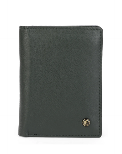 EURO BI-FOLD  Range Bottle Green Soft One Size Men's Wallet
