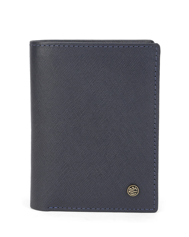 EURO BI-FOLD  Range Navy Soft One Size Men's Wallet