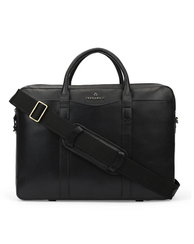 STEVE Range Black Soft One Size Briefcase