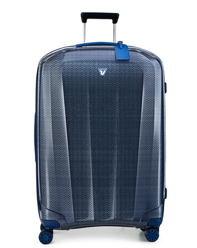 WE ARE TEXTURE Range Blue Hard Large Luggage