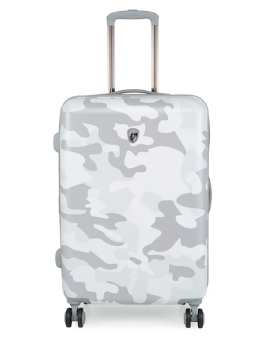 WHITE CAMO Range White Hard Medium Luggage
