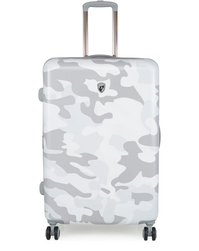 WHITE CAMO Range White Hard Large Luggage