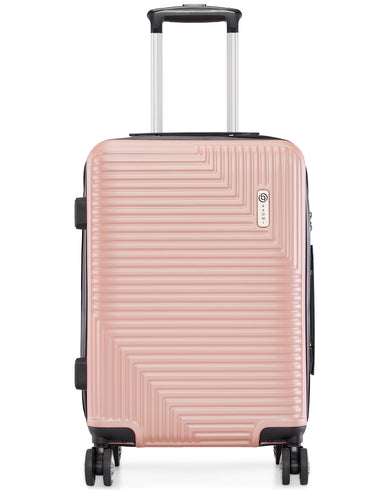 URBAN VOYAGE Range Rose Gold Hard Cabin Luggage