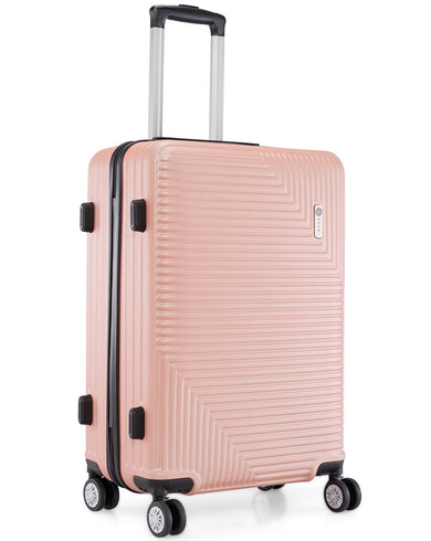 URBAN VOYAGE Range Rose Gold Hard Medium Luggage