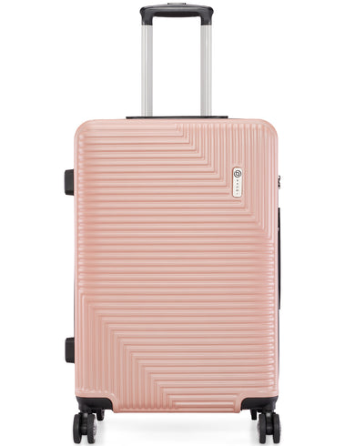 URBAN VOYAGE Range Rose Gold Hard Medium Luggage