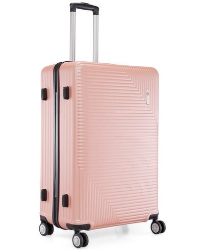 URBAN VOYAGE Range Rose Gold Hard Large Luggage