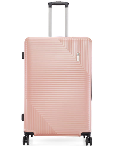 URBAN VOYAGE Range Rose Gold Hard Large Luggage