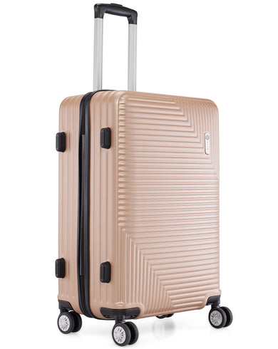 URBAN VOYAGE Range Light Brown Hard Medium Luggage