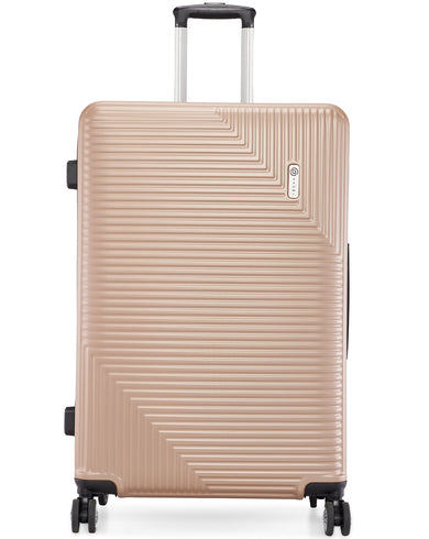 URBAN VOYAGE Range Light Brown Hard Large Luggage