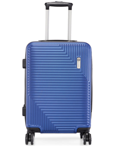 URBAN VOYAGE Range Dark Blue Hard Cabin Luggage