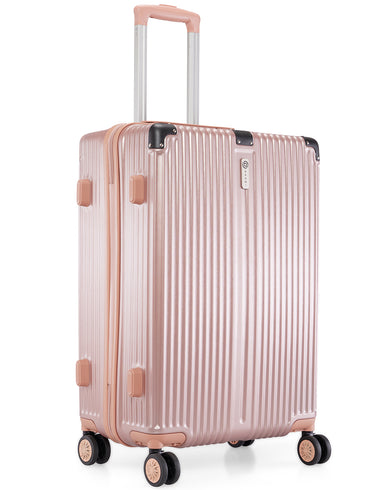 SOLID GOLD Range Rose Gold Hard Medium Luggage