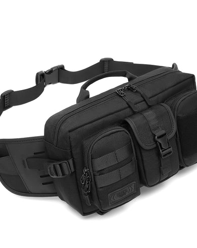 XPLORE Range Black Soft One Size Waist Bag
