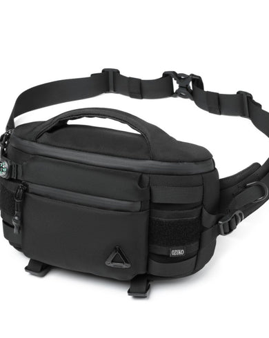 URBANAXIS Range Black Soft One Size Waist Bag