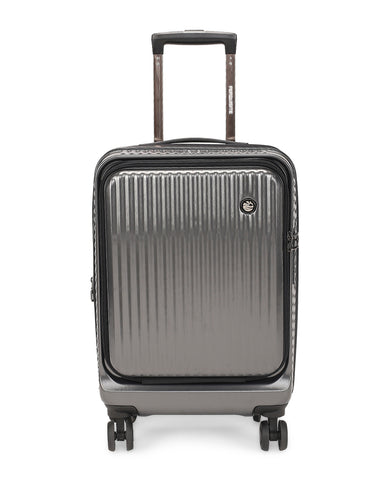 Y2K LUXE Range Dark Grey Hard Cabin Luggage