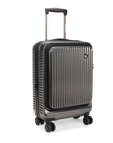 Y2K LUXE Range Dark Grey Hard Cabin Luggage
