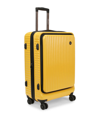 Y2K LUXE Range Yellow Hard Medium Luggage