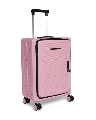 PASTEL DREAMS Range Rose Pink Hard Cabin Luggage