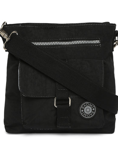 CRINKLE SHOULDER BAG Range Black Soft One Size Shoulder Bag